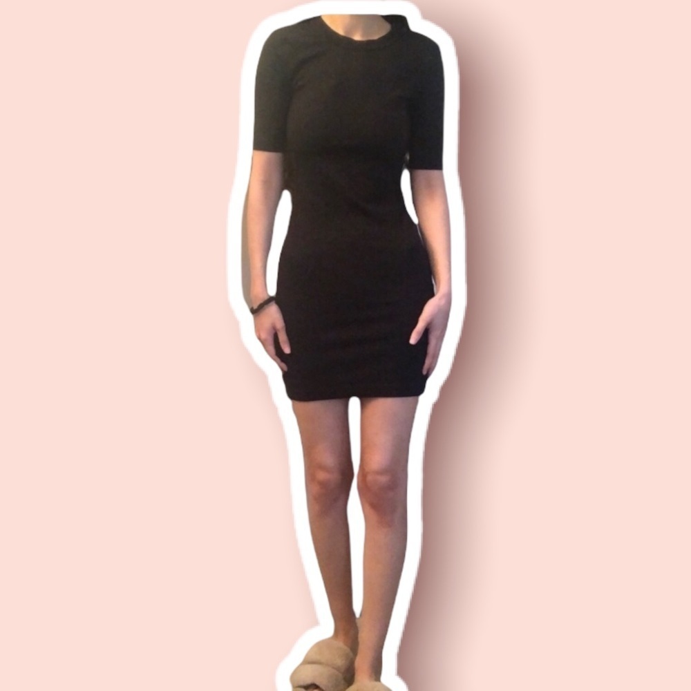 Sunday Best Black Mini Dress